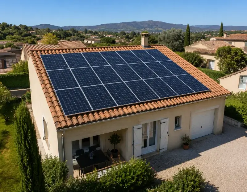 Prime à l'autoconsommation panneaux solaires Cauna — aide financière de l'État